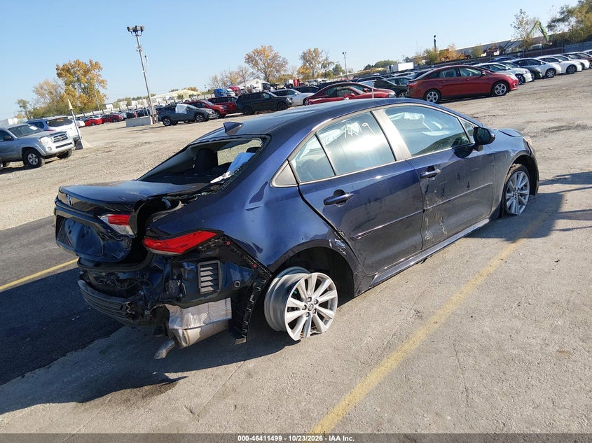Vin: 5yfb4mde6sp277268, lot: 46911865, toyota corolla le 20254