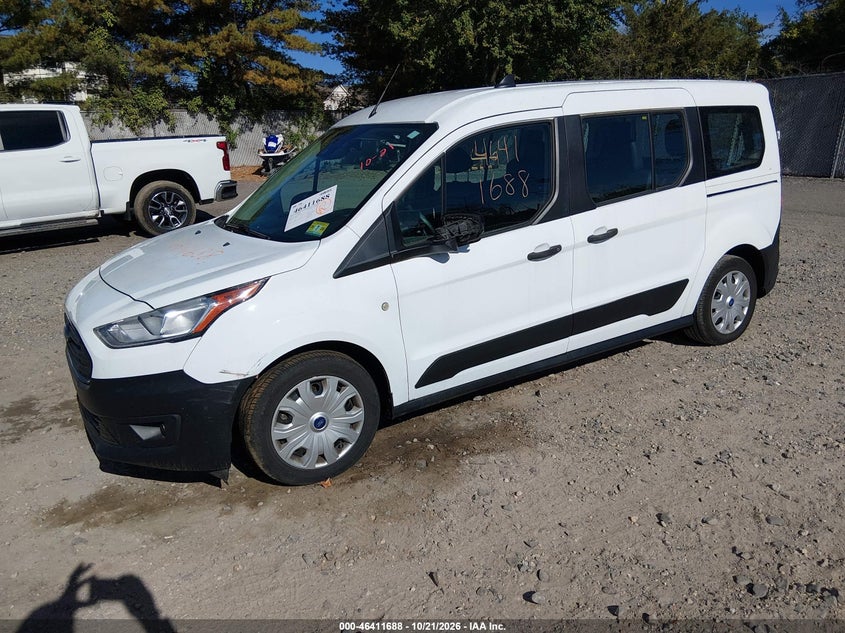 Vin: nm0gs9e27k1416130, lot: 46912054, ford transit connect xl 20192