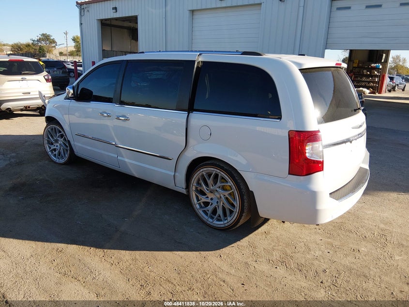 Vin: 2c4rc1gg6er164325, lot: 46912204, chrysler town & country limited 20143