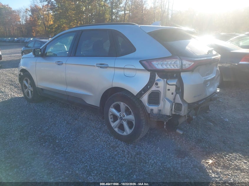 Vin: 2fmpk4g9xgbc51388, lot: 46912232, ford edge se 20163