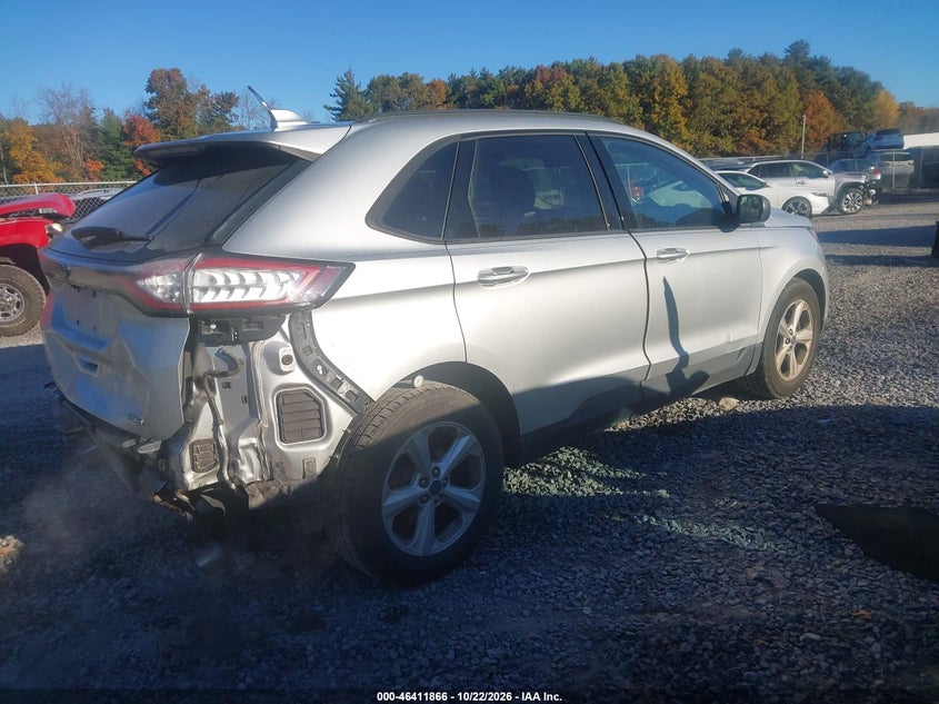 Vin: 2fmpk4g9xgbc51388, lot: 46912232, ford edge se 20164