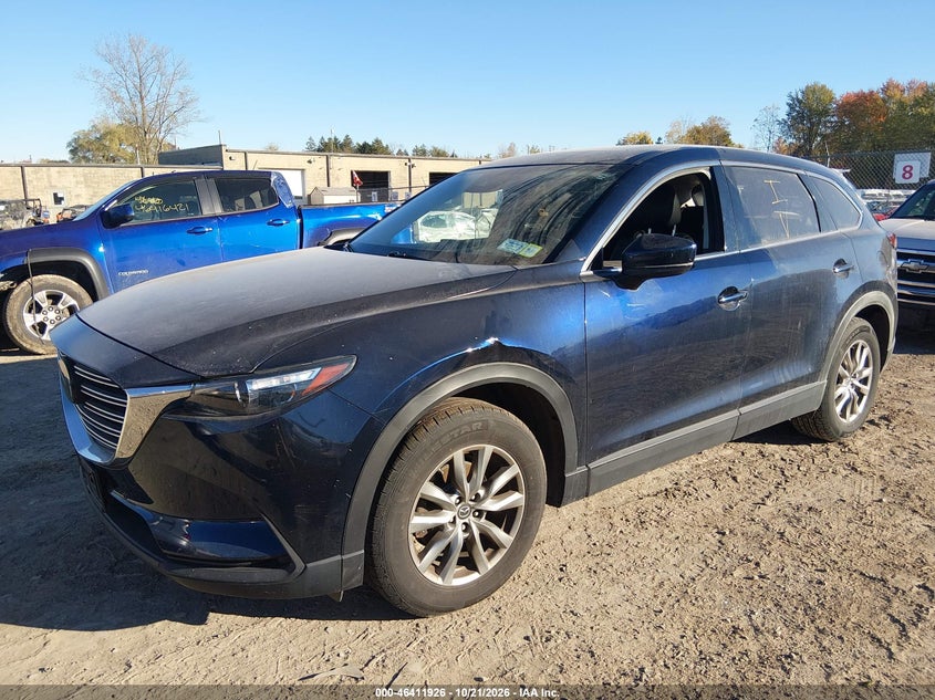 Vin: jm3tcbcy1k0306670, lot: 46912292, mazda cx-9 touring 20192