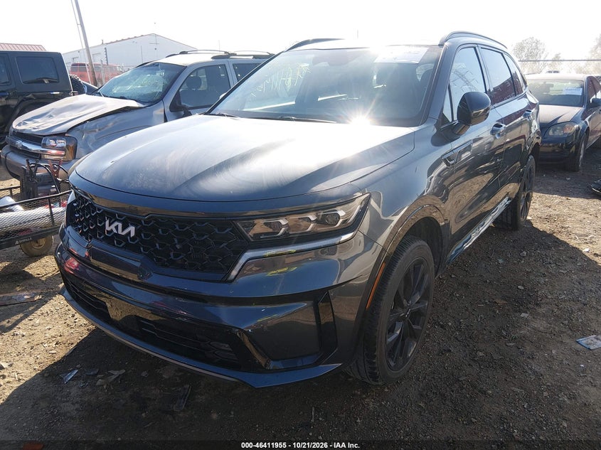 Vin: 5xyrkdlf2pg208779, lot: 46912321, kia sorento sx 20232