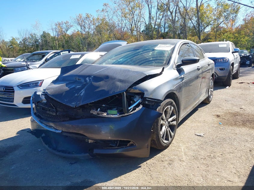 Vin: 1c3cccabxfn636740, lot: 46912375, chrysler 200 limited 20152