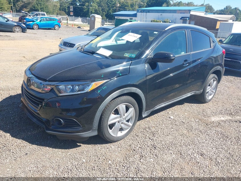 2019 Honda Hr-V Ex, All Over, IAAI, VIN 3CZRU6H5XKM730538 — photo 2