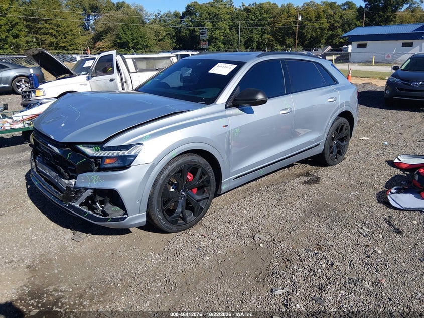 Vin: wa1fvaf18kd026403, lot: 46912442, audi q8 55 premium 20192