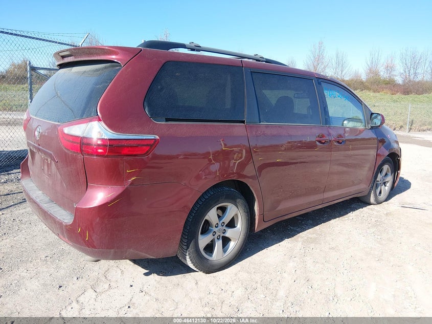 Vin: 5tdkk3dc2fs682328, lot: 46912496, toyota sienna le 8 passenger 20154