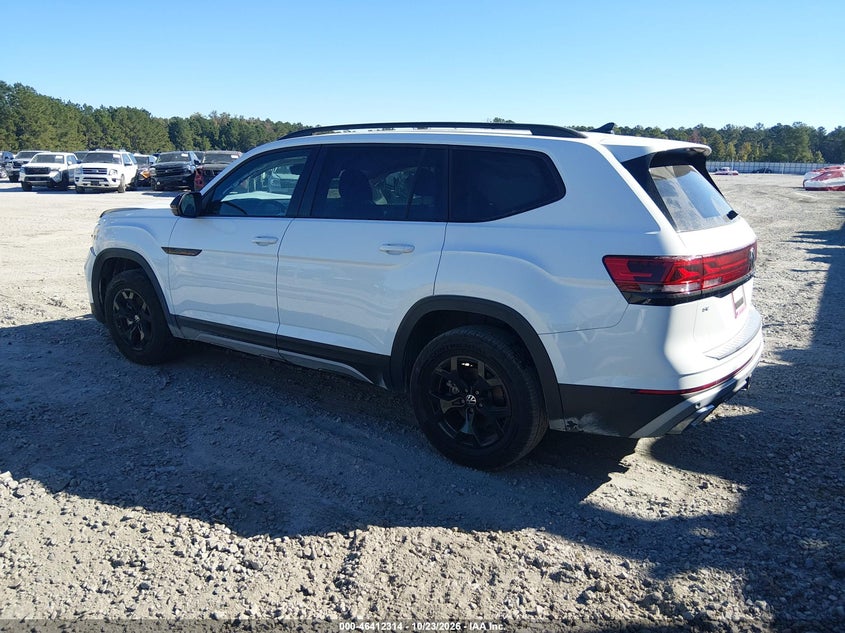 Vin: 1v2cr2ca8rc623105, lot: 46912680, volkswagen atlas 2.0t peak edition se w/technology 20243