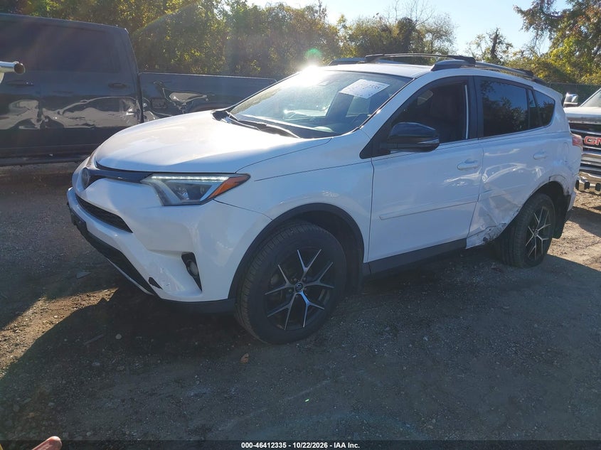 Vin: 2t3jfrev9hw572588, lot: 46912701, toyota rav4 se 20172