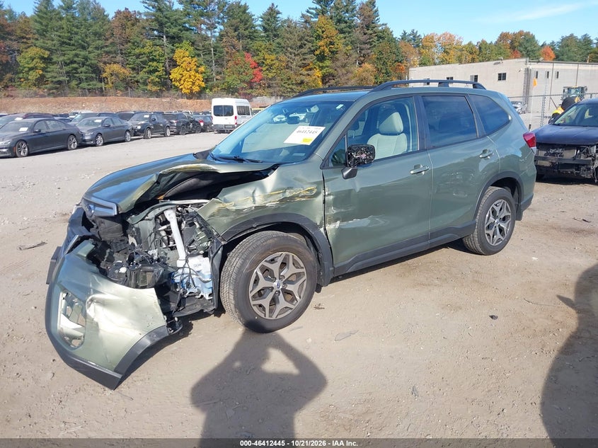 Vin: jf2skajc1mh451531, lot: 46912811, subaru forester premium 20212