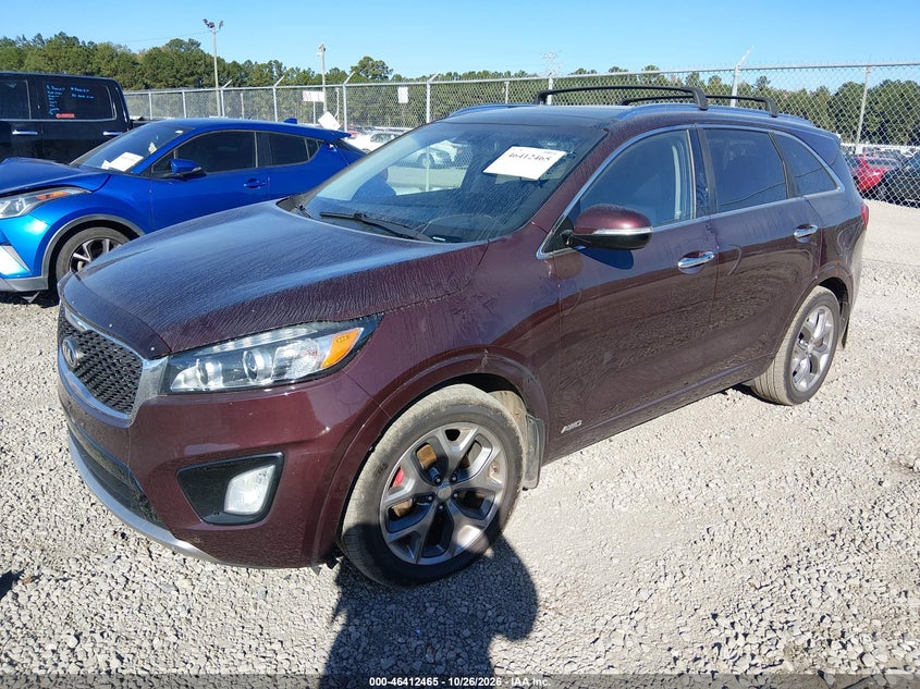 Vin: 5xypkda50gg130357, lot: 46912831, kia sorento 3.3l sx 20162