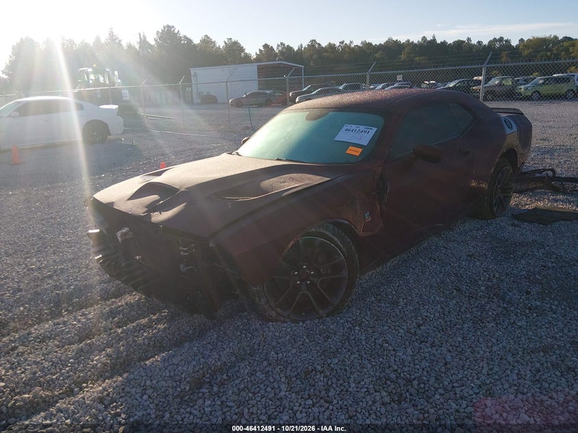 Vin: 2c3cdzfj1nh171742, lot: 46912857, dodge challenger r/t scat pack 20222