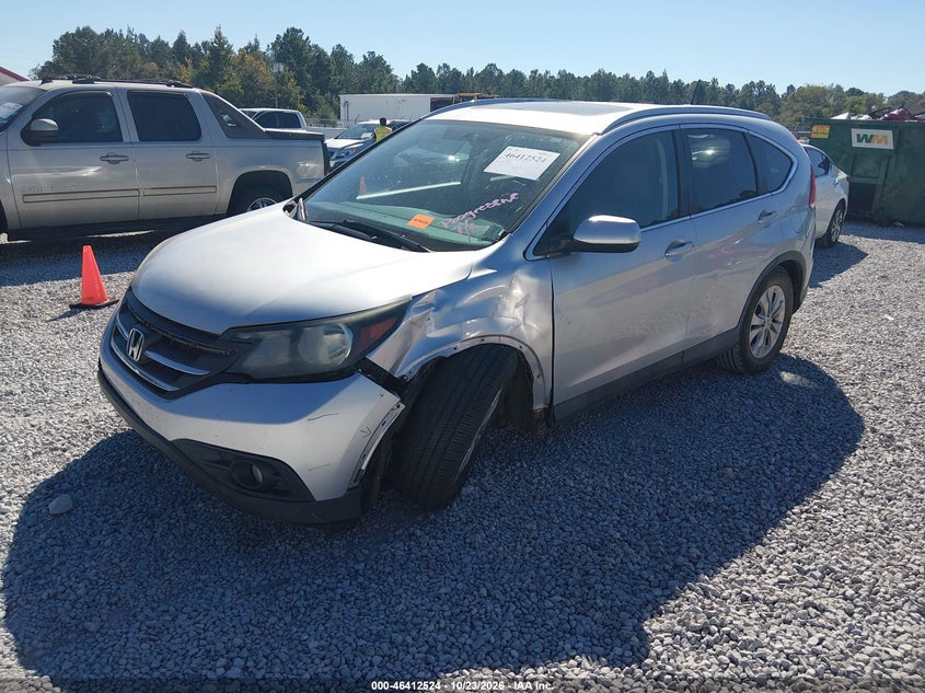 Vin: 2hkrm4h72dh655676, lot: 46912890, honda cr-v ex-l 20132