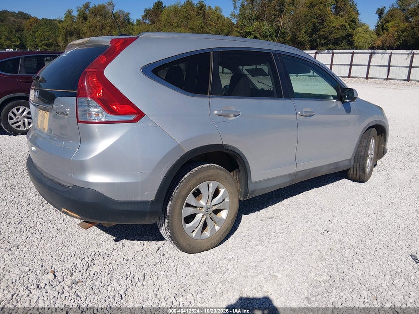 Vin: 2hkrm4h72dh655676, lot: 46912890, honda cr-v ex-l 20134