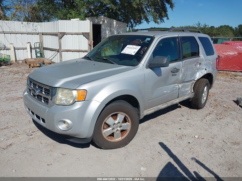 2009 Ford Escape Xlt, Левый бок, IAAI, VIN 1FMCU03G59KB13854 — фото 2