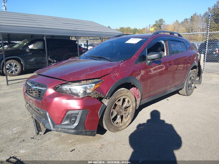 Vin: jf2gtaac3k8296075, lot: 46912942, subaru crosstrek 2.0i 20192