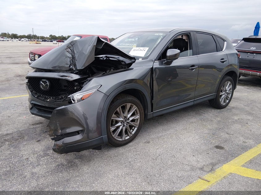 Vin: jm3kfadm2m0429731, lot: 46912990, mazda cx-5 grand touring 20212