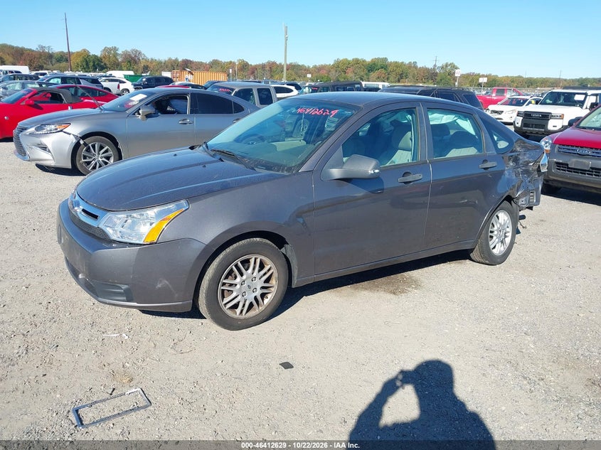 Vin: 1fahp3fn1aw202787, lot: 46912995, ford focus se 20102