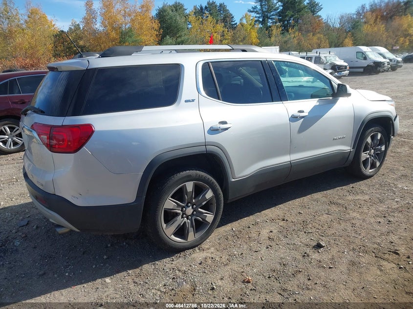 Vin: 1gkknwls6jz152148, lot: 46913152, gmc acadia slt-2 20184
