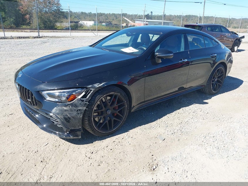 Vin: w1k7x6bb5pa055274, lot: 46913175, mercedes-benz amg gt 53 4-door coupe 20232