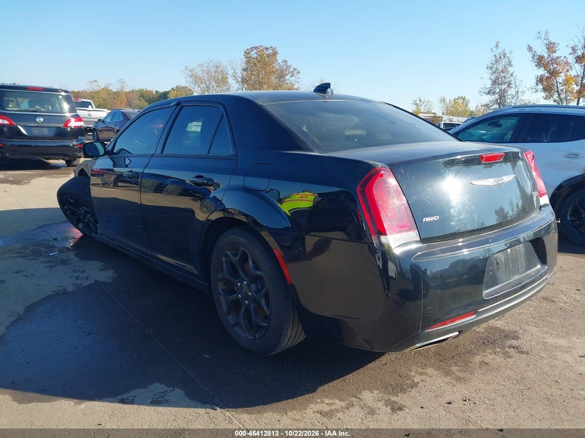 Vin: 2c3ccagg5kh648689, lot: 46913178, chrysler 300 300s awd 20193