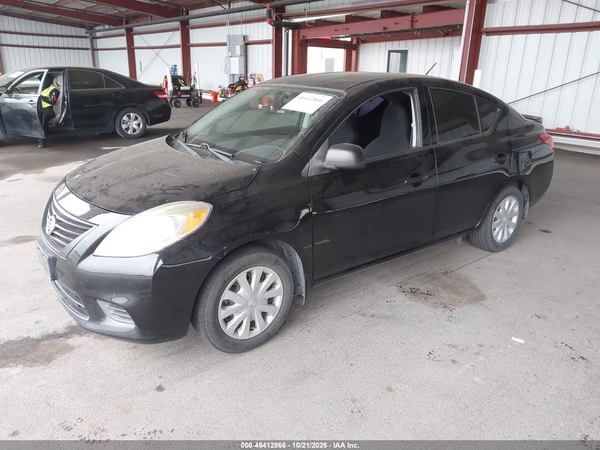 2014 Nissan Versa 1.6 S+, Normal Wear & Tear, IAAI, VIN 3N1CN7AP5EL852649 — photo 2