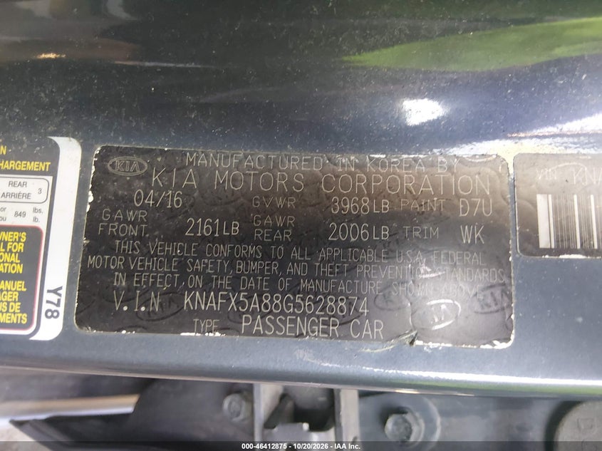 2016 KIA FORTE EX · Фото 9