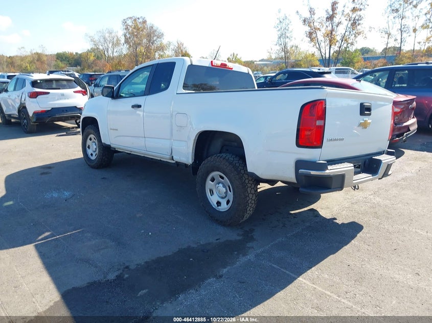 Vin: 1gchsbea4l1135491, lot: 46913251, chevrolet colorado 2wd  long box wt 20203
