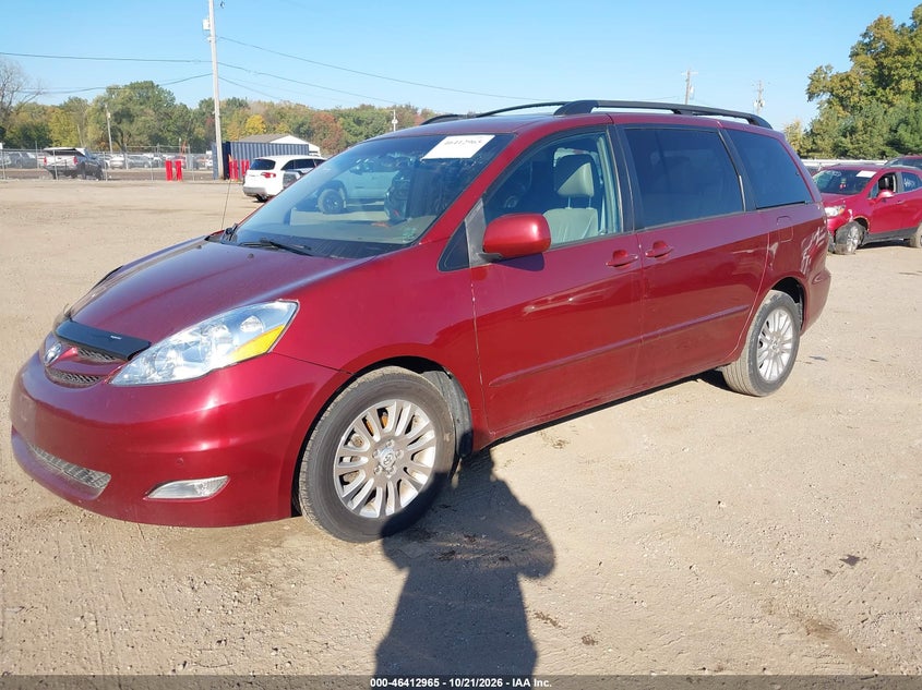 Vin: 5tdyk4ccxas296184, lot: 46913331, toyota sienna xle 20102