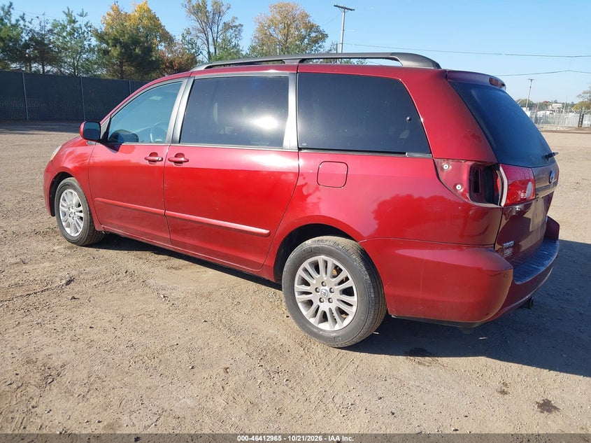 Vin: 5tdyk4ccxas296184, lot: 46913331, toyota sienna xle 20103