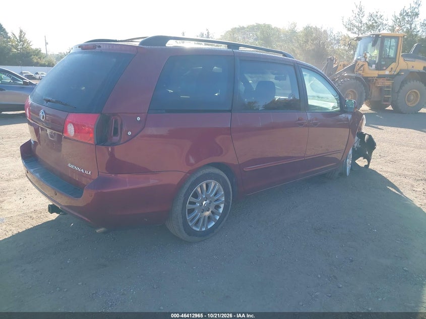 Vin: 5tdyk4ccxas296184, lot: 46913331, toyota sienna xle 20104