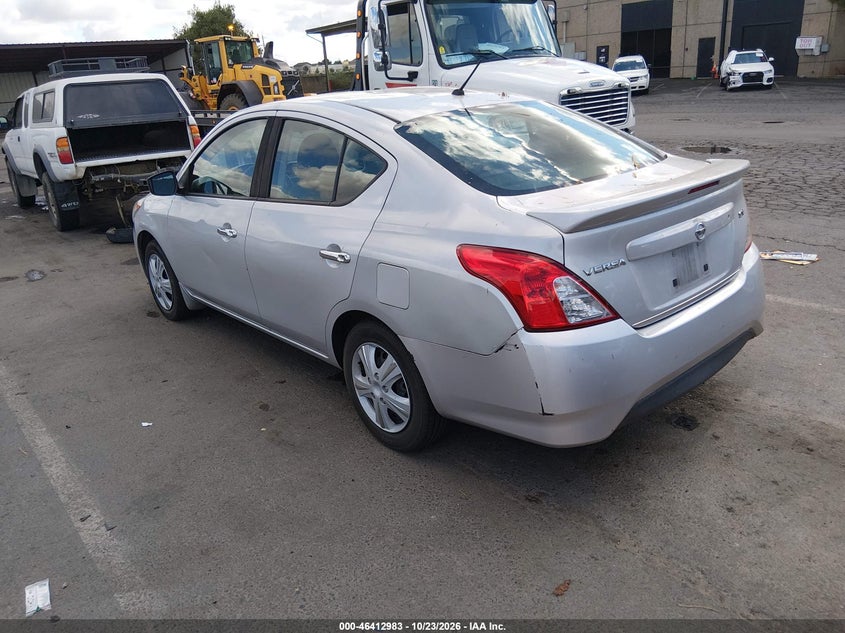 Vin: 3n1cn7ap1hl854533, lot: 46913349, nissan versa 1.6 sv 20173