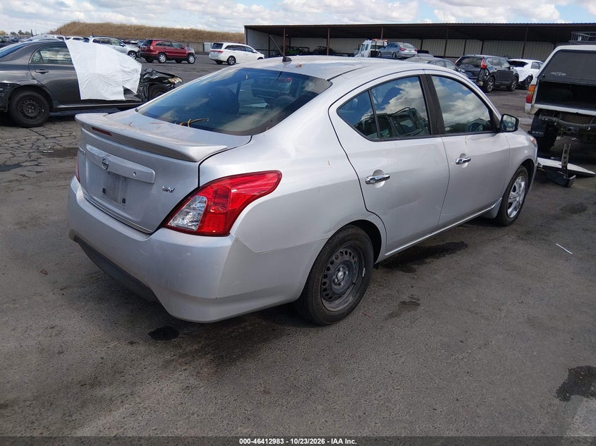 Vin: 3n1cn7ap1hl854533, lot: 46913349, nissan versa 1.6 sv 20174