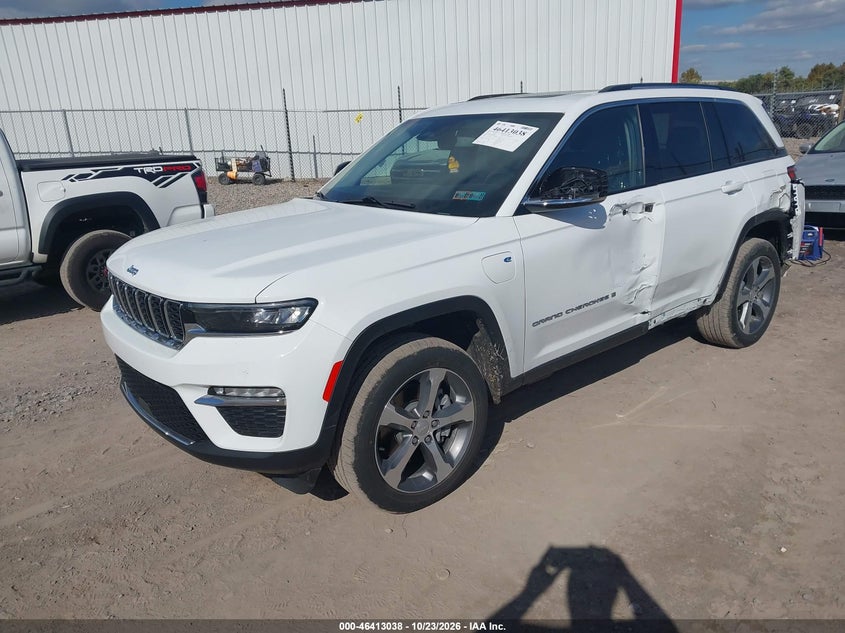 Vin: 1c4rjyb69p8784386, lot: 46913404, jeep grand cherokee 4xe 20232
