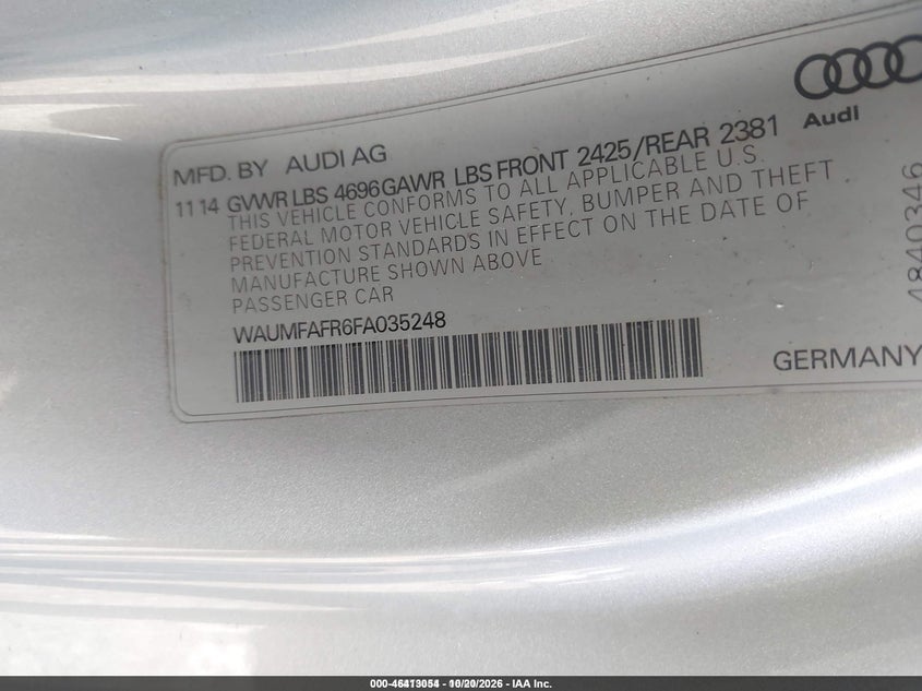 2015 AUDI A5 2.0T PREMIUM · Фото 9