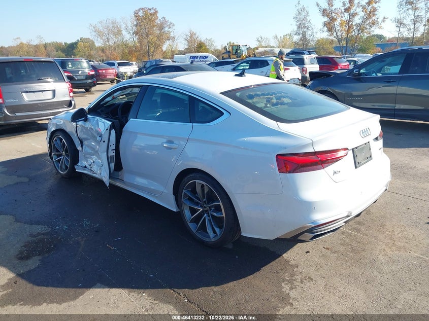 Vin: waufacf53ra122724, lot: 46913598, audi a5 sportback premium plus 45 tfsi quattro s tronic 20243