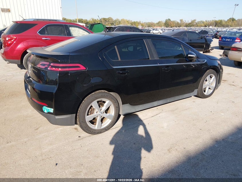 Vin: 1g1rf6e48du140650, lot: 46913647, chevrolet volt 20134