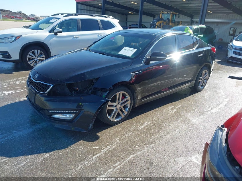 2013 Kia Optima Sx, Front End, IAAI, VIN 5XXGR4A65DG102316 — photo 2