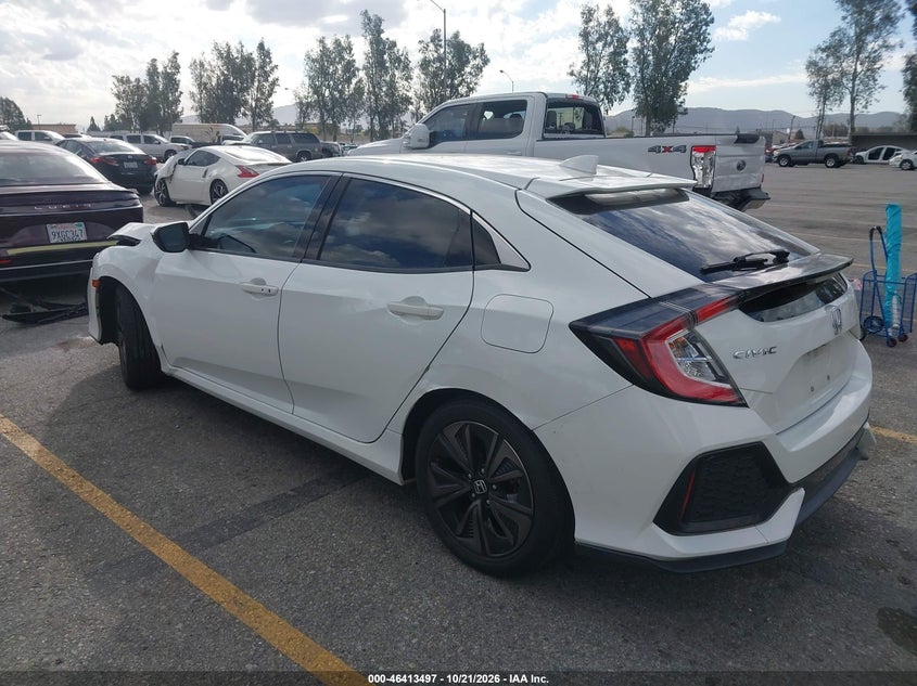 Vin: shhfk7h50ju429279, lot: 46913862, honda civic ex 20183