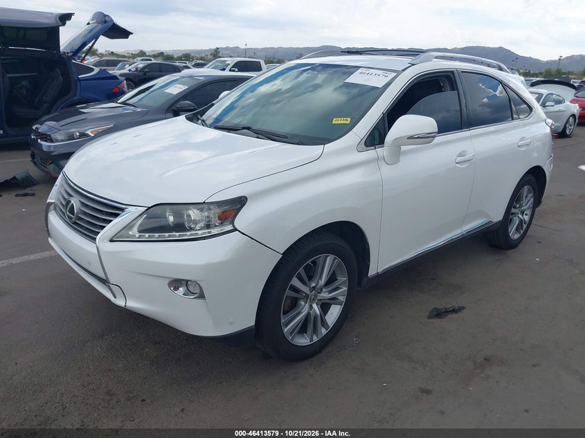 2015 Lexus Rx 350, Удар сзади, IAAI, VIN 2T2ZK1BA7FC167155 — фото 2