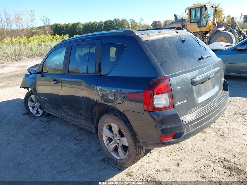 Vin: 1c4njdeb1ed642232, lot: 46913985, jeep compass latitude 20143