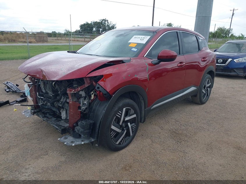 Vin: 3n8ap6ca5sl392054, lot: 46914073, nissan kicks sv fwd 20252