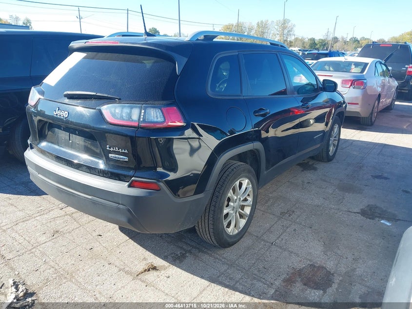 Vin: 1c4pjlcb0md116307, lot: 46914082, jeep cherokee latitude fwd 20214