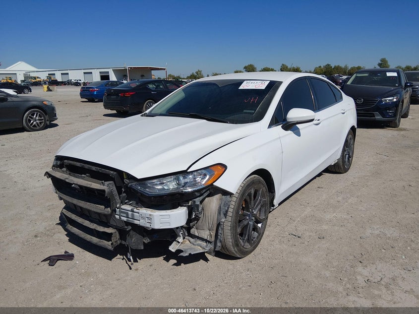 Vin: 3fa6p0hd8jr280867, lot: 46914109, ford fusion se 20182