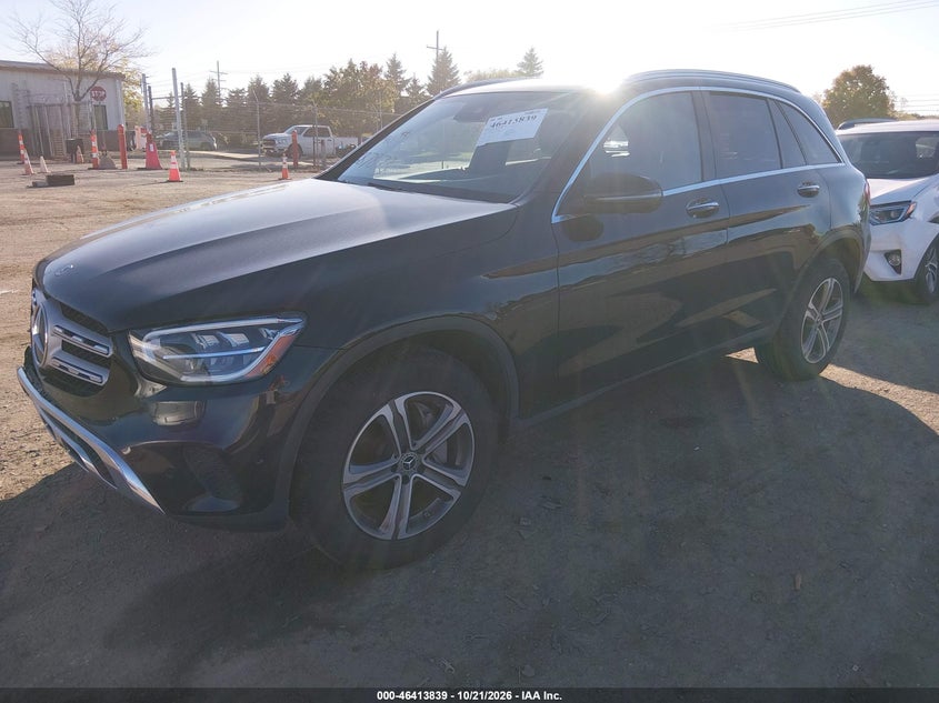 2022 Mercedes-Benz Glc 300 4Matic Suv, Front End, IAAI, VIN W1N0G8EB8NV387873 — photo 2