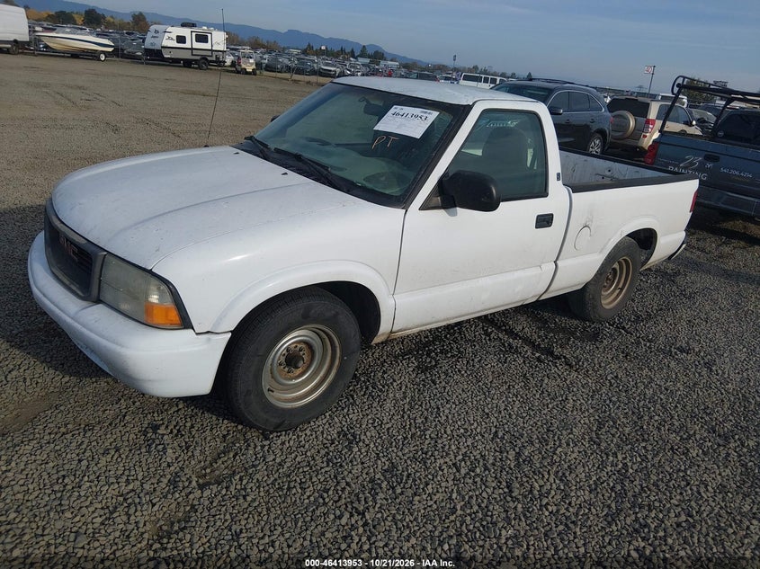 2003 GMC Sonoma Sl, Обычный износ, IAAI, VIN 1GTCS14H638265072 — фото 2