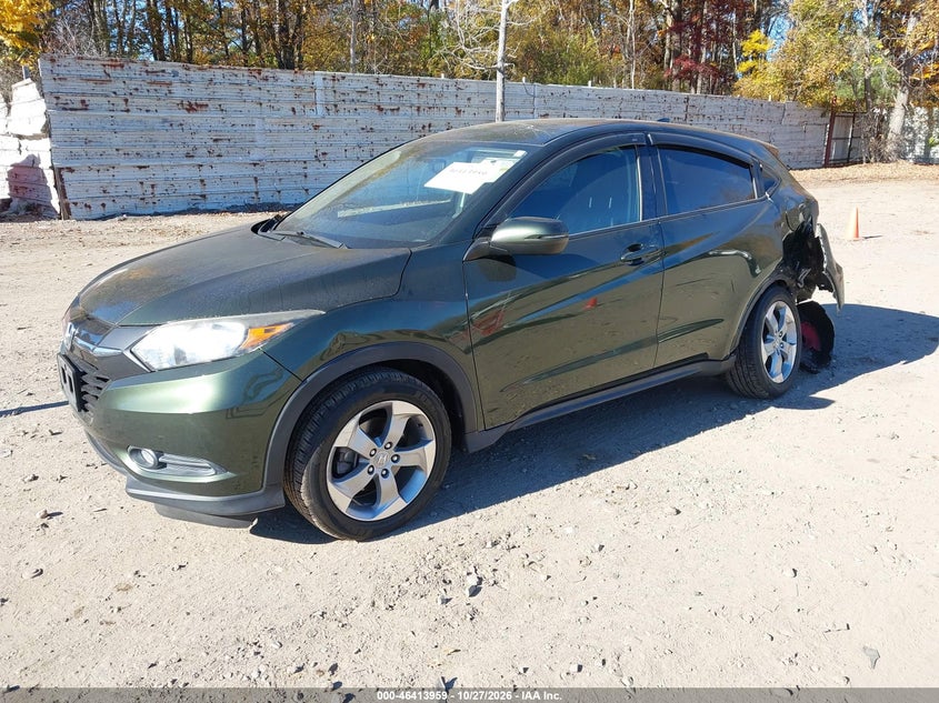 Vin: 3czru6h50gm765239, lot: 46914325, honda hr-v ex 20162