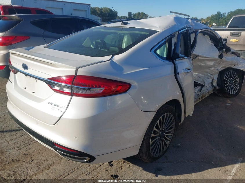 Vin: 3fa6p0d99hr198903, lot: 46914332, ford fusion titanium 20174