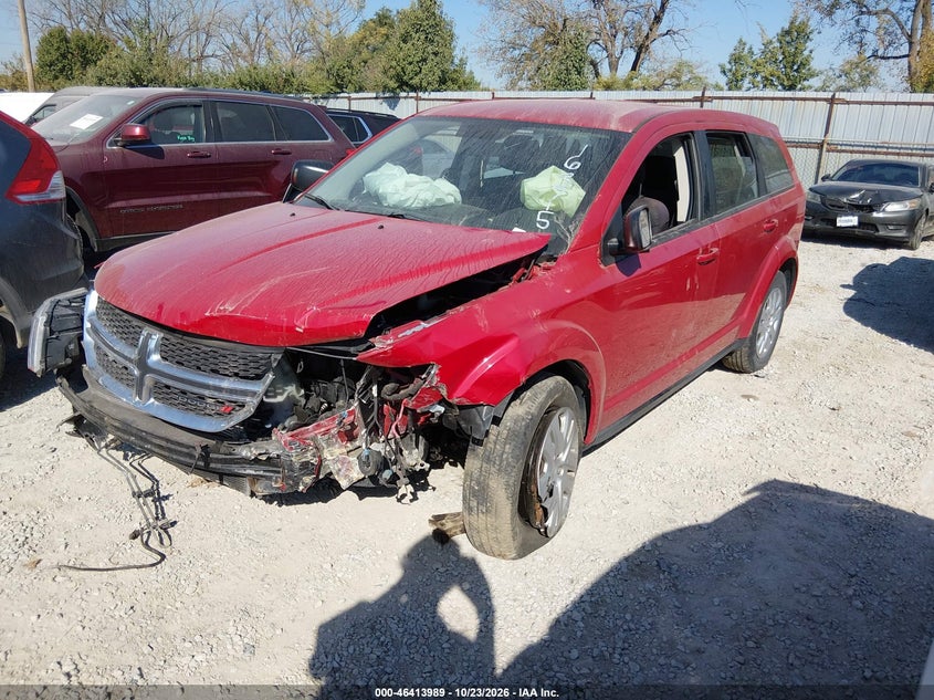 Vin: 3c4pdcab0et163715, lot: 46914355, dodge journey american value pkg 20142