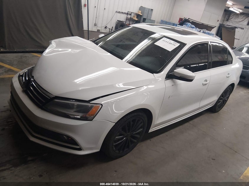 Vin: 3vwl17aj1gm214719, lot: 46914405, volkswagen jetta 1.8t sel 20162
